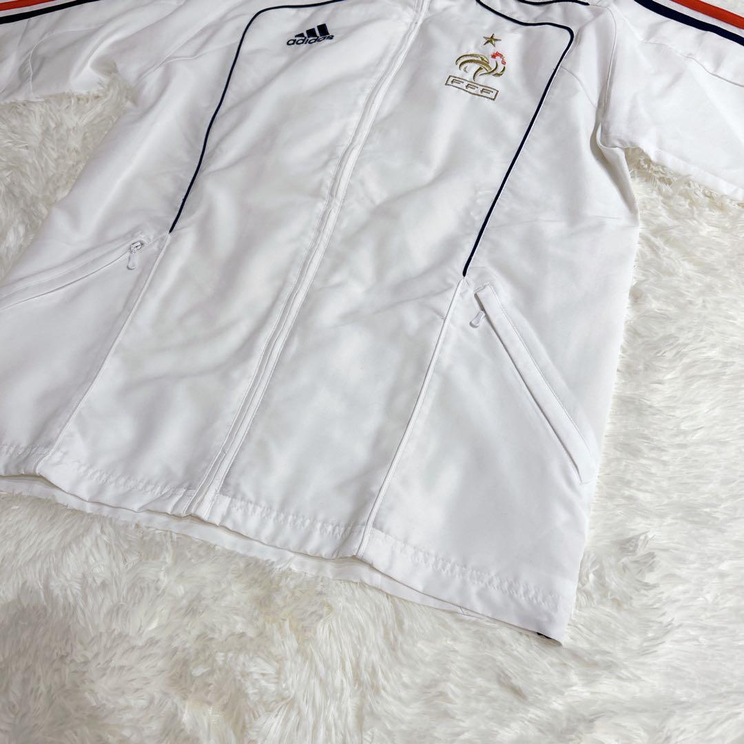 【極美品】希少 adidas フランス代表 2010 ジャケット ホワイト L