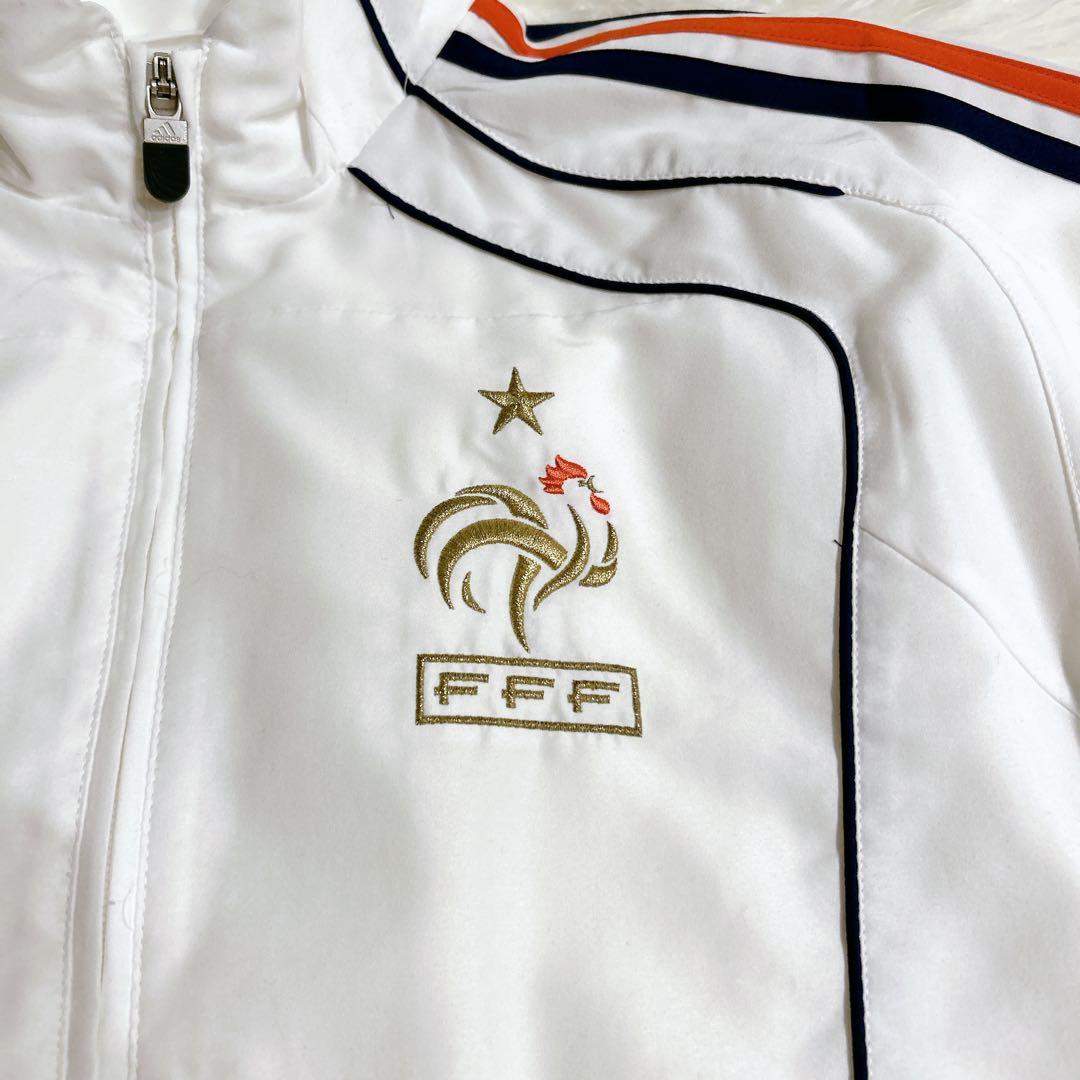 【極美品】希少 adidas フランス代表 2010 ジャケット ホワイト L