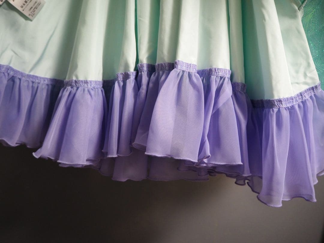 ビビディ•バビディ•ブティック　ディズニープリンセス アリエル ドレスのみ110