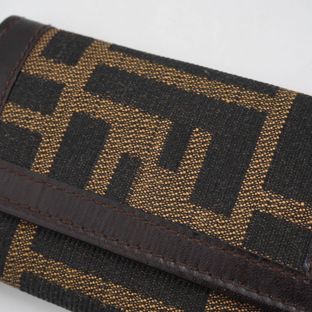 ✨未使用展示品✨　FENDI キーケース　ズッカ　ズッキーノ　キャンバス　6連