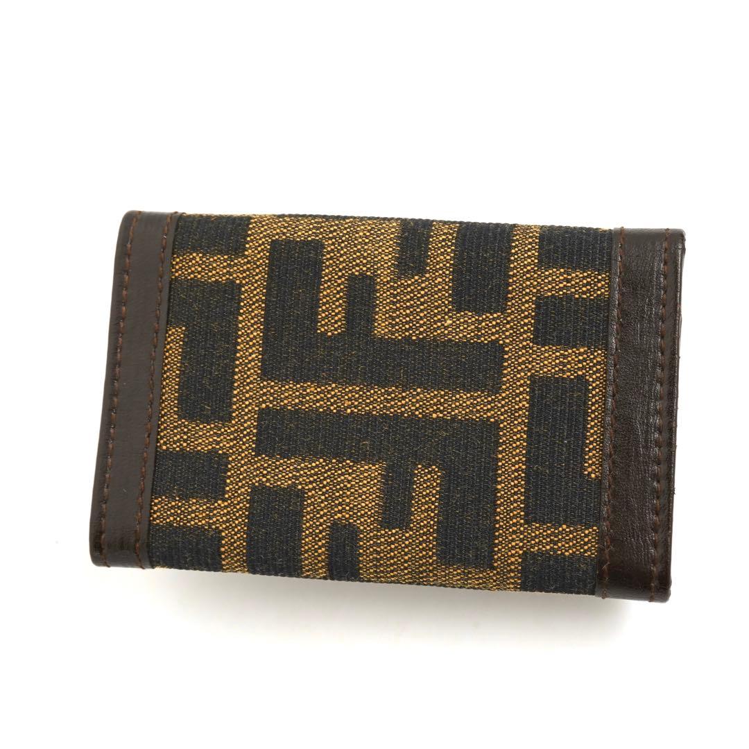 ✨未使用展示品✨　FENDI キーケース　ズッカ　ズッキーノ　キャンバス　6連