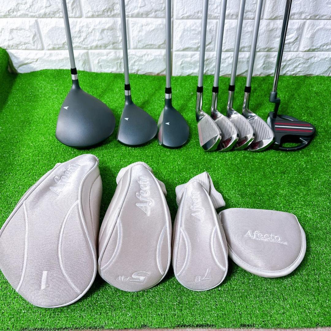 レフティ レディース ゴルフクラブ8本セット 未使用キャディバッグ キャロウェイ