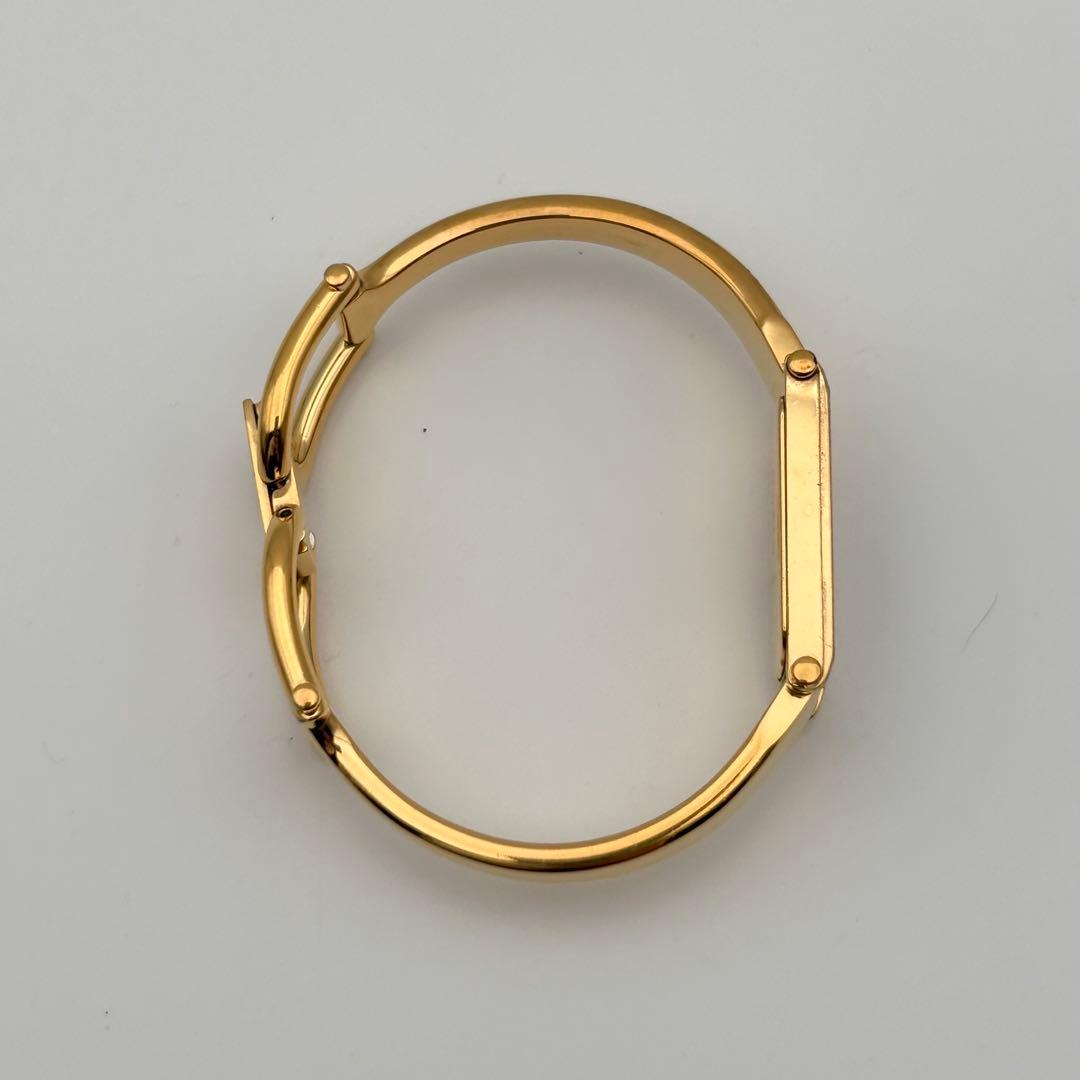 【稼働】GUCCI グッチ 1500 GOLD ゴールド バングルウォッチ