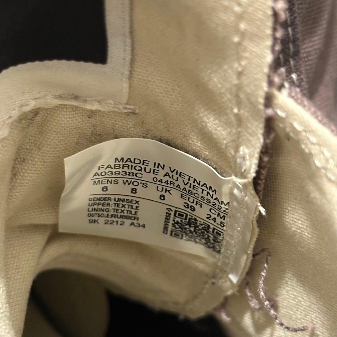 Rickowens DRKSHDW × CONVERSE ct70 スニーカー