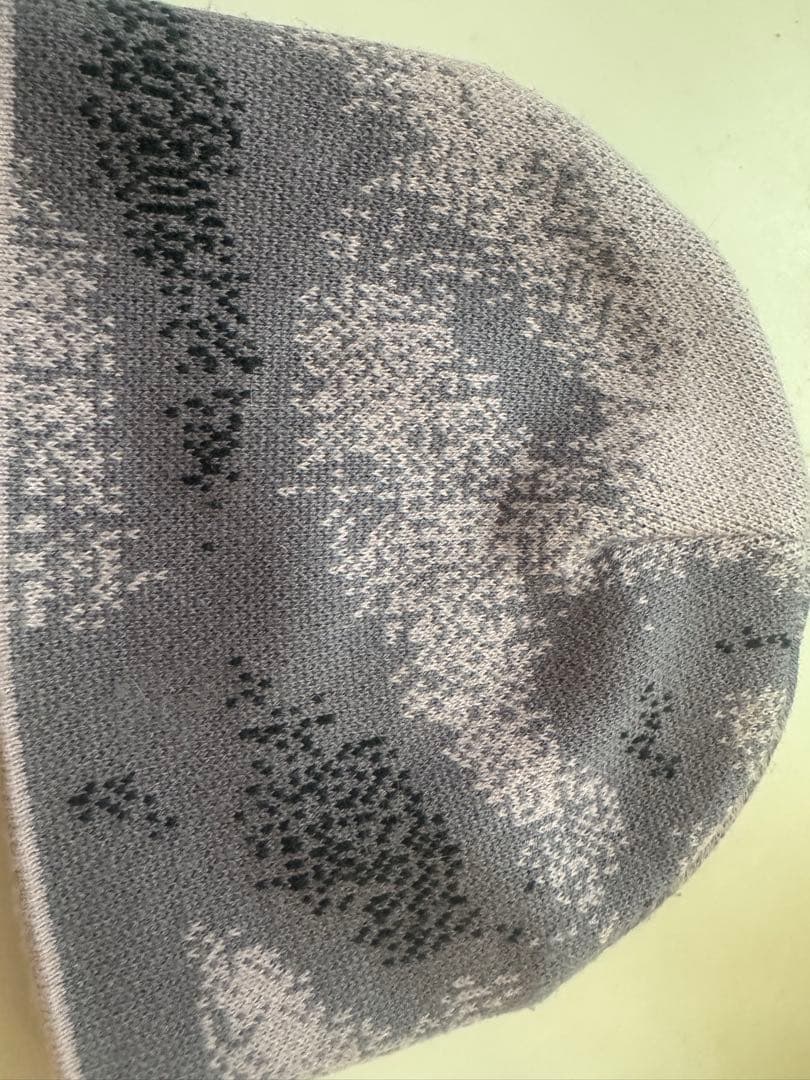 Dime final skull cap beanie purple ビーニー