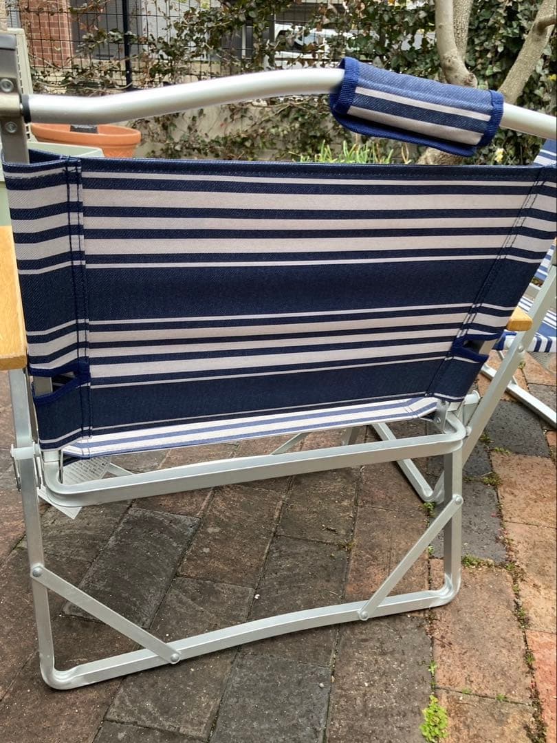 コールマン アウトドアチェア 2脚セット ベンチチェア 折りたたみ ネイビー