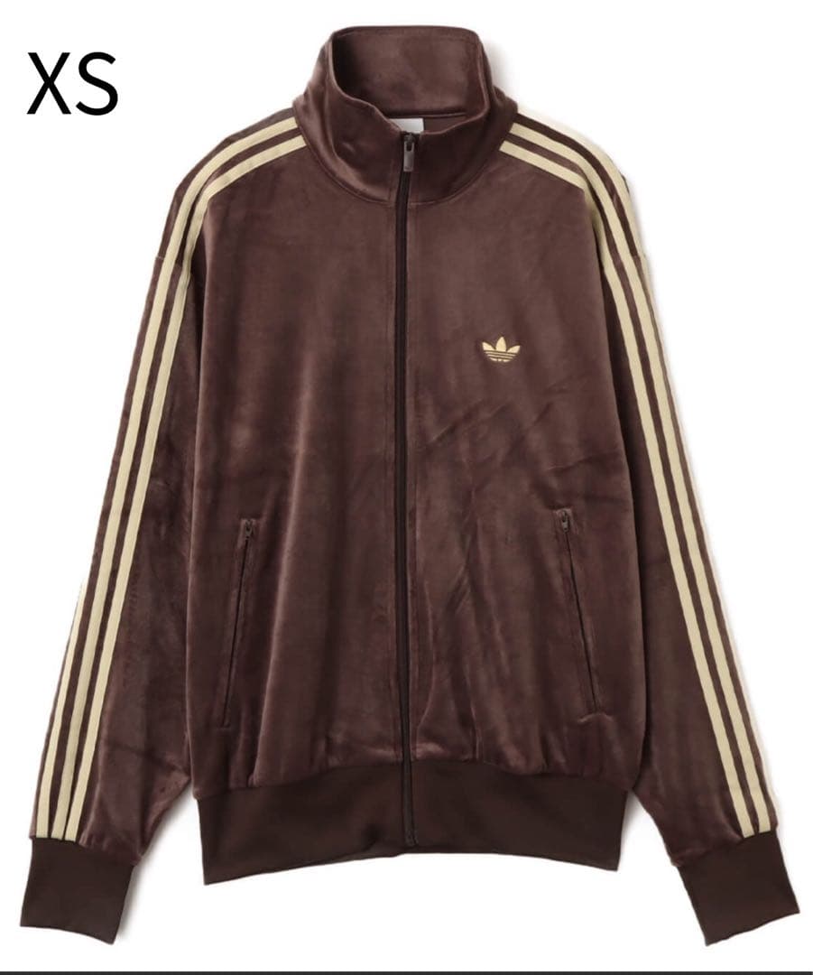 トップス adidas FIREBIRD VELOUR TRACK TOP xs
