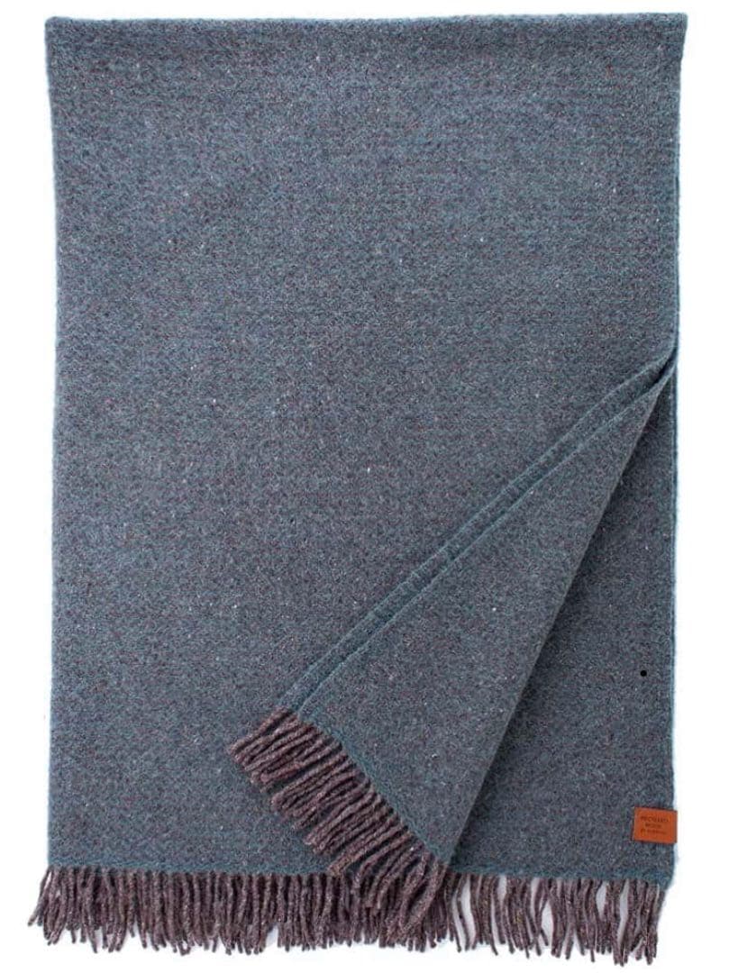 KLIPPAN クリッパン リサイクルウールスロー　ウェーブ グリーン