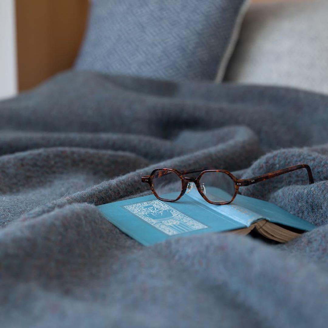 KLIPPAN クリッパン リサイクルウールスロー　ウェーブ グリーン