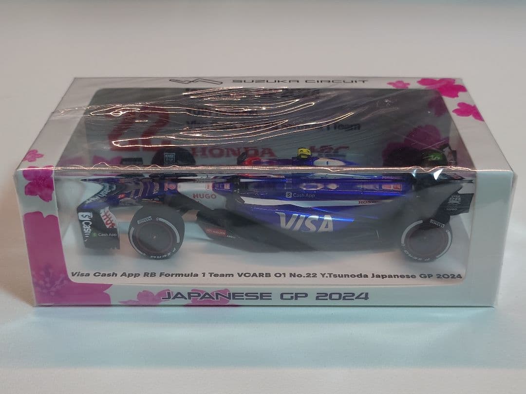 ア*ァ様 Spark 1/43 VCARB01 2024 日本GP 鈴鹿別注