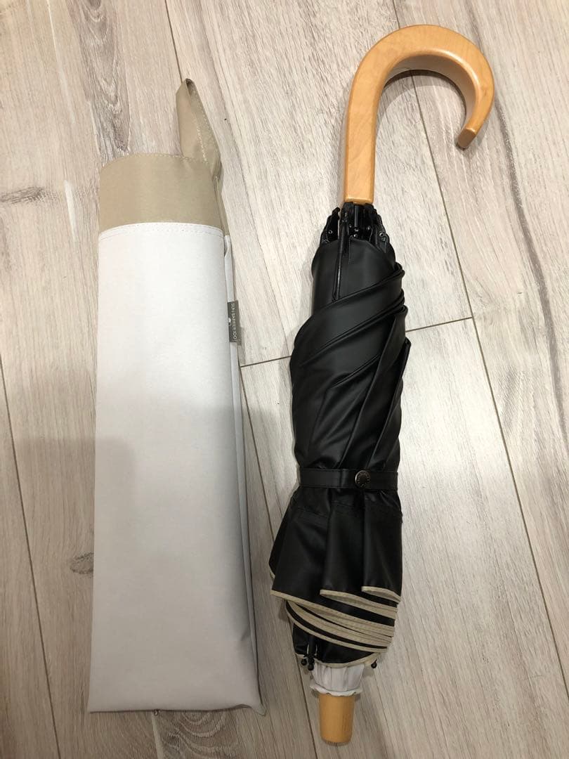SUN BARRIER 100 サンバリア100 折りたたみ日傘　2段折　コンビ