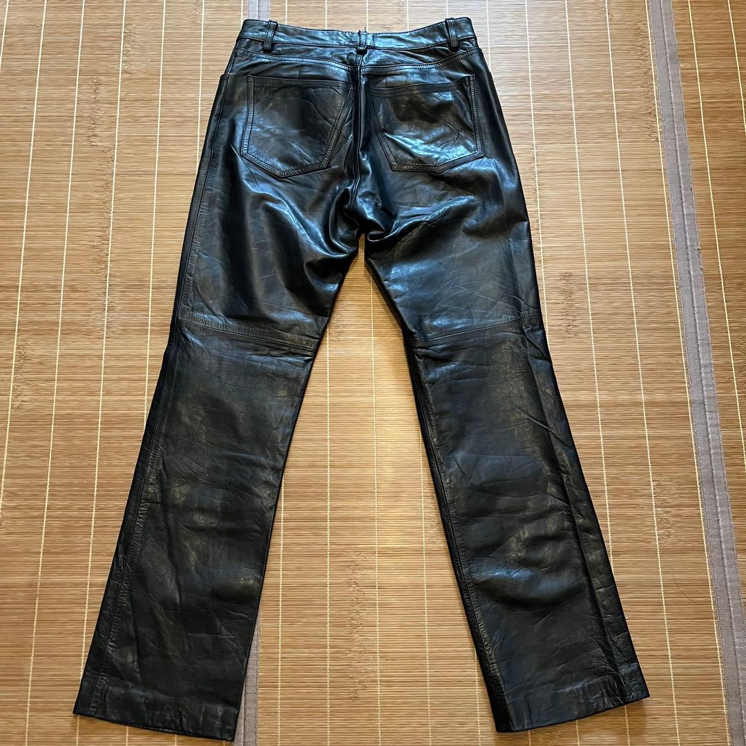 OLDGAP レザーパンツ　00s カニエウエスト　S サイズ4