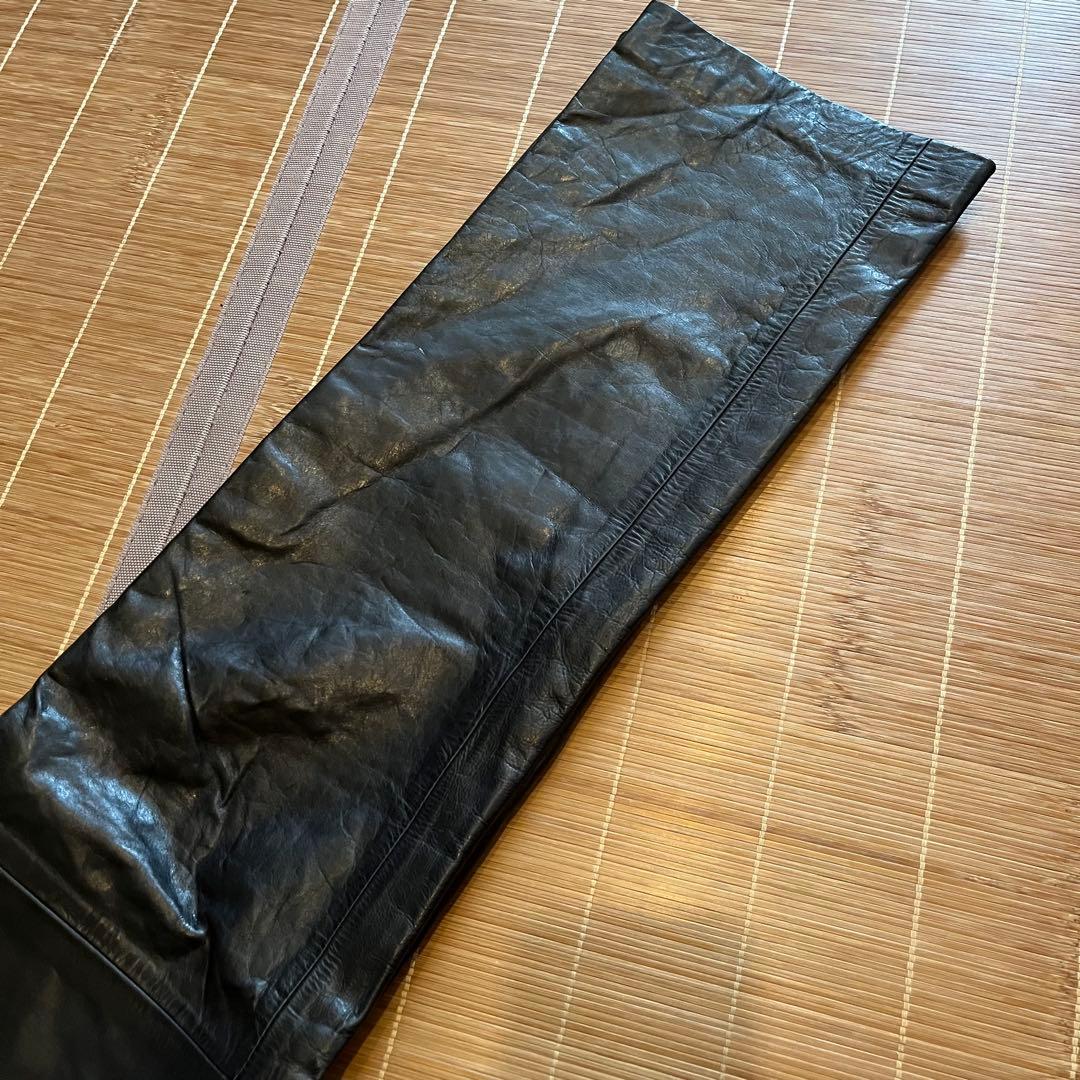 OLDGAP レザーパンツ　00s カニエウエスト　S サイズ4