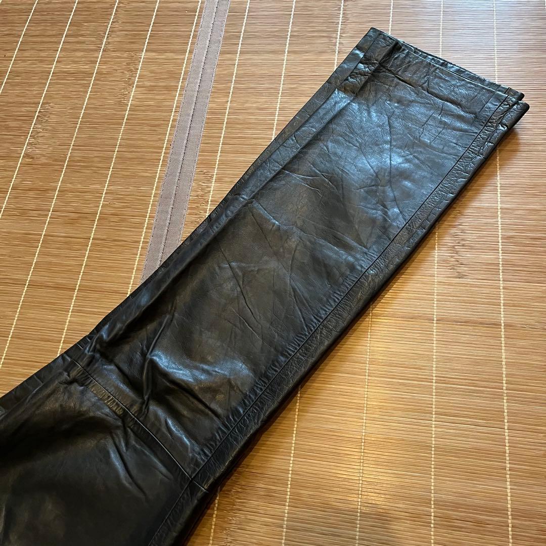 OLDGAP レザーパンツ　00s カニエウエスト　S サイズ4