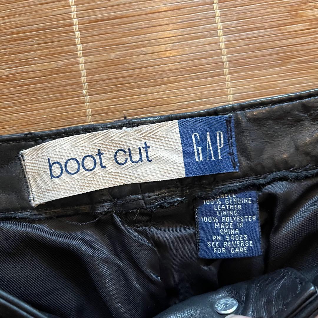 OLDGAP レザーパンツ　00s カニエウエスト　S サイズ4