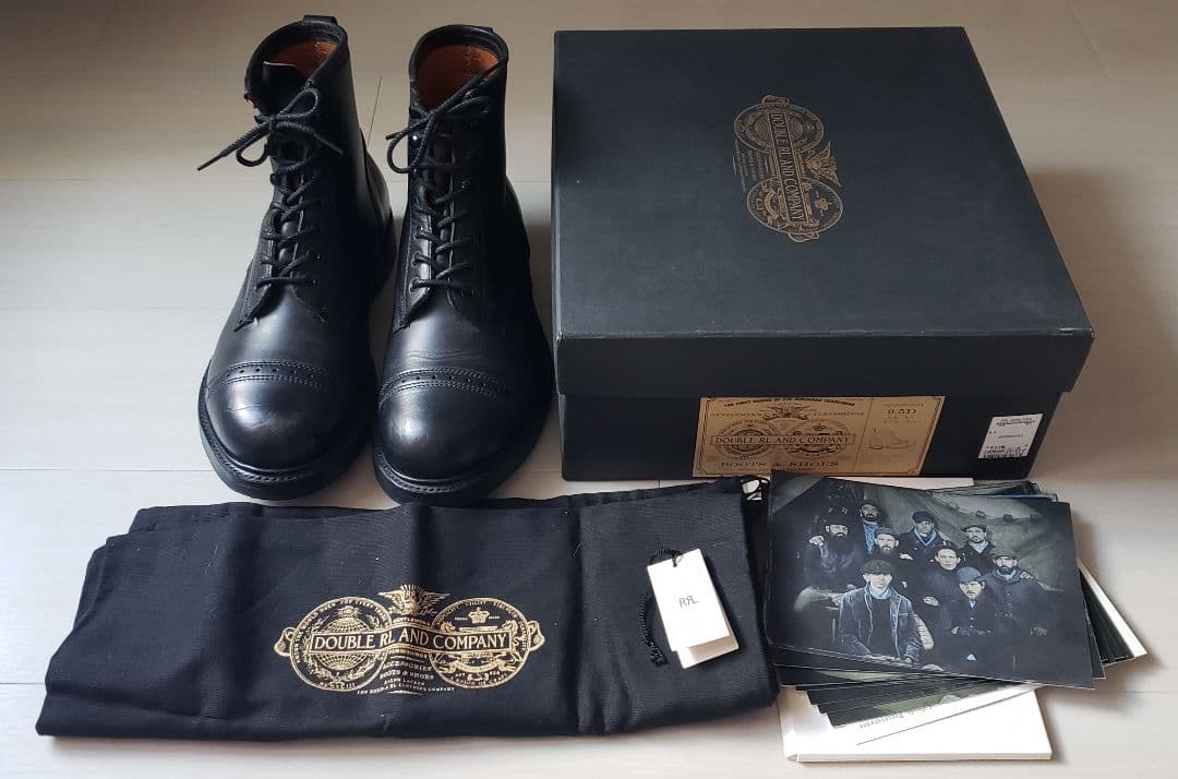 coba【美品】RRL ブーツ MADE IN ENGLAND