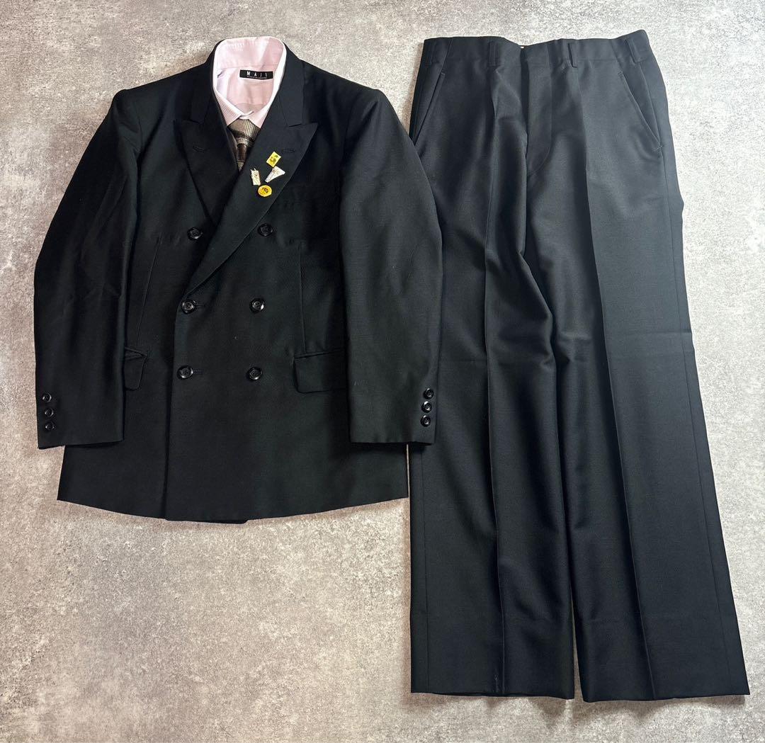 90s vintage レトロセットアップ スーツ ピンズ No.68