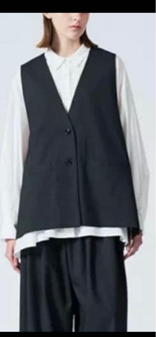 ロックママさま専用 mizuiro-ind ディープVネックワイドベスト