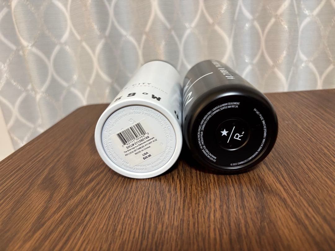 Starbucks Reserve NY ボトル 黒白2本セット