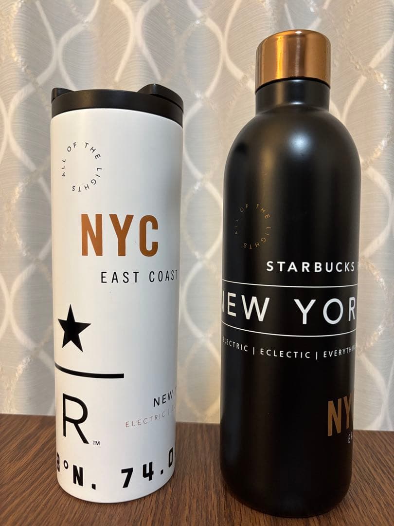 Starbucks Reserve NY ボトル 黒白2本セット