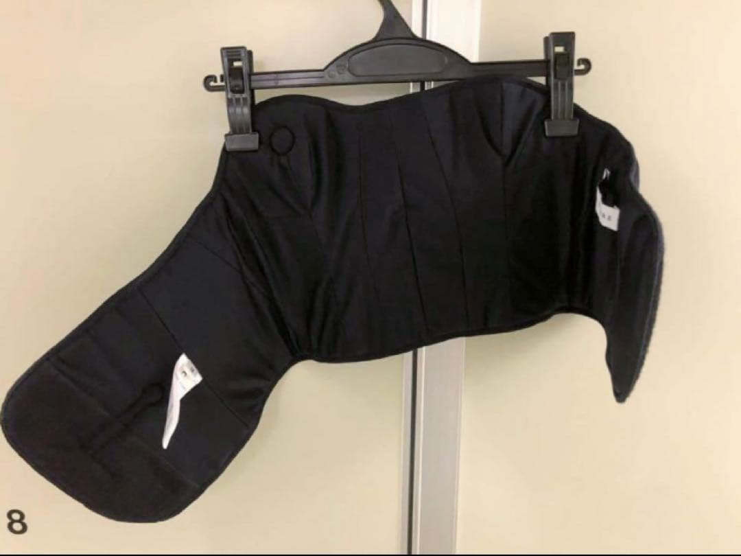 【MARINE SERRE】 NAVY Padded Bustier