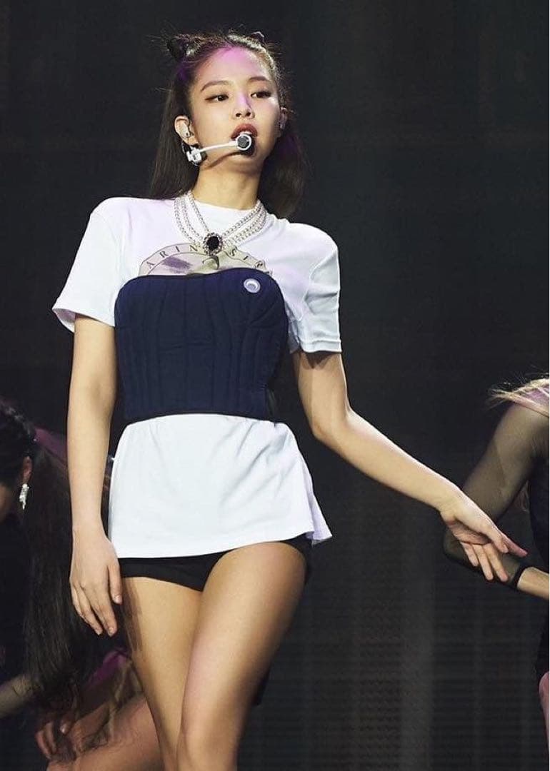 【MARINE SERRE】 NAVY Padded Bustier