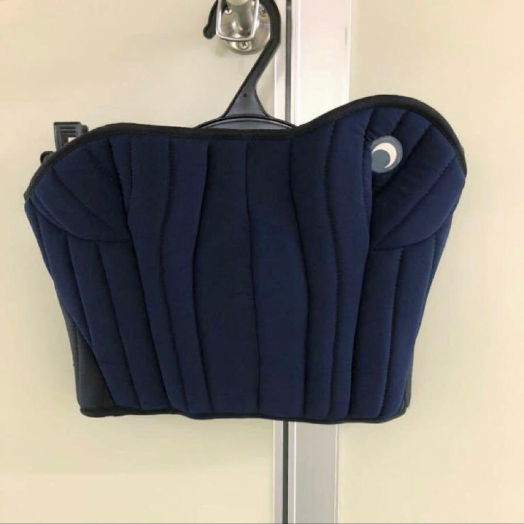 【MARINE SERRE】 NAVY Padded Bustier