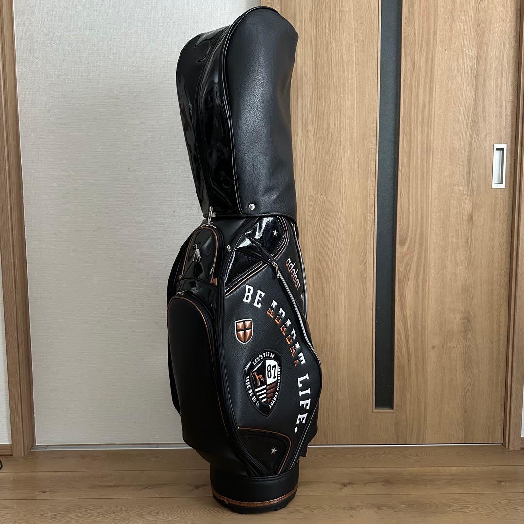 adabat アダバット キャディバッグ 9.5型 ブラック ABC-403