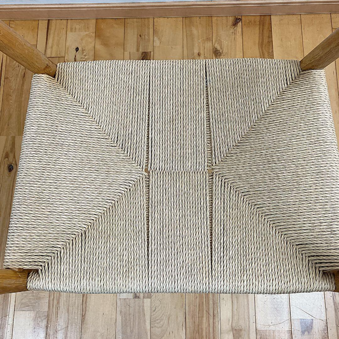 無印良品 オーク材ペーパーコードアームチェア