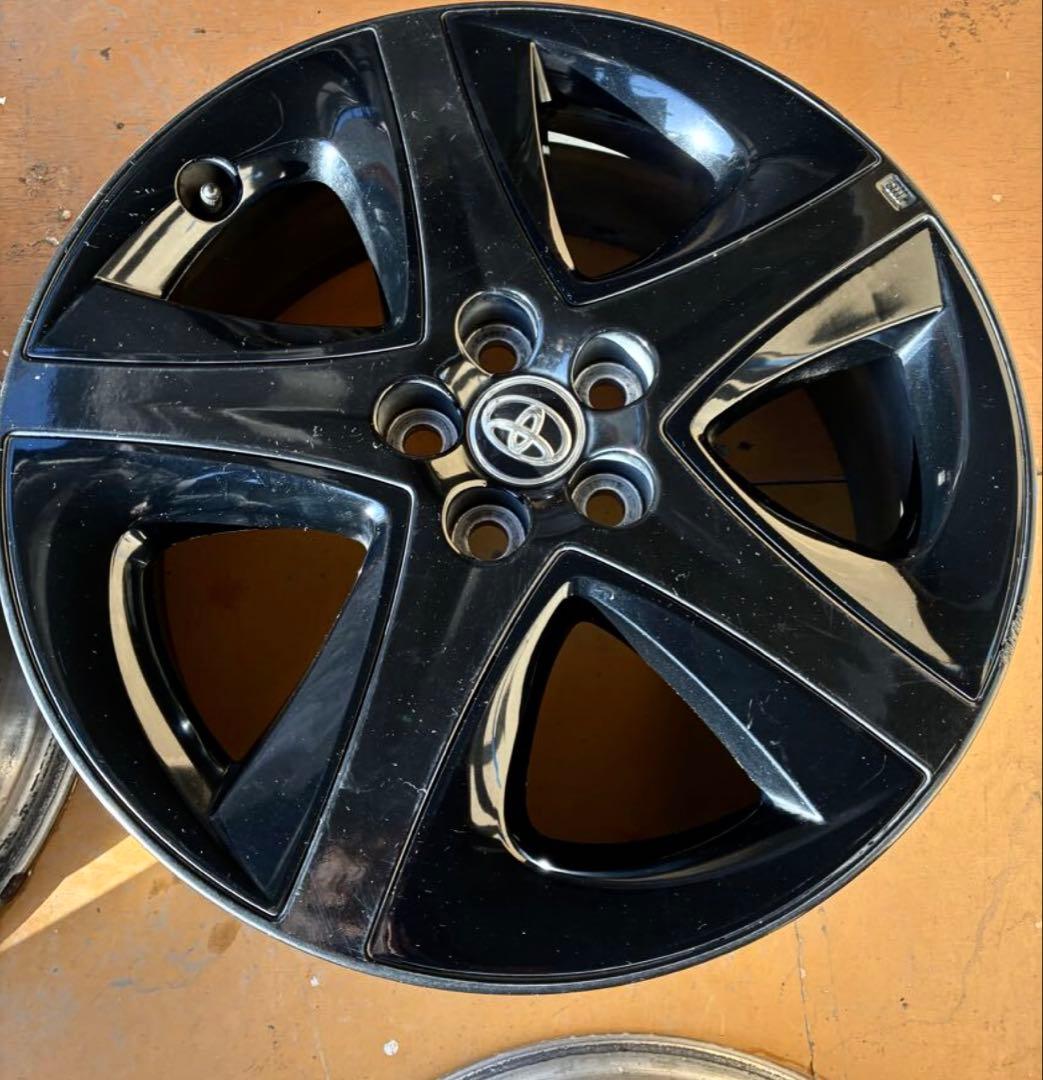 チャウヌ様　4本セット ホイール トヨタ 50系 プリウス　ブラックエディション