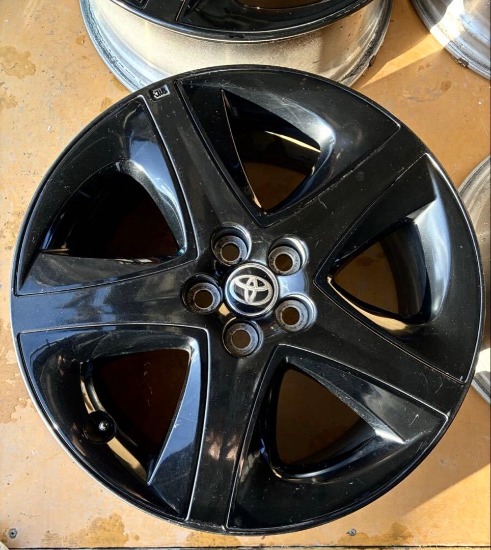 チャウヌ様　4本セット ホイール トヨタ 50系 プリウス　ブラックエディション