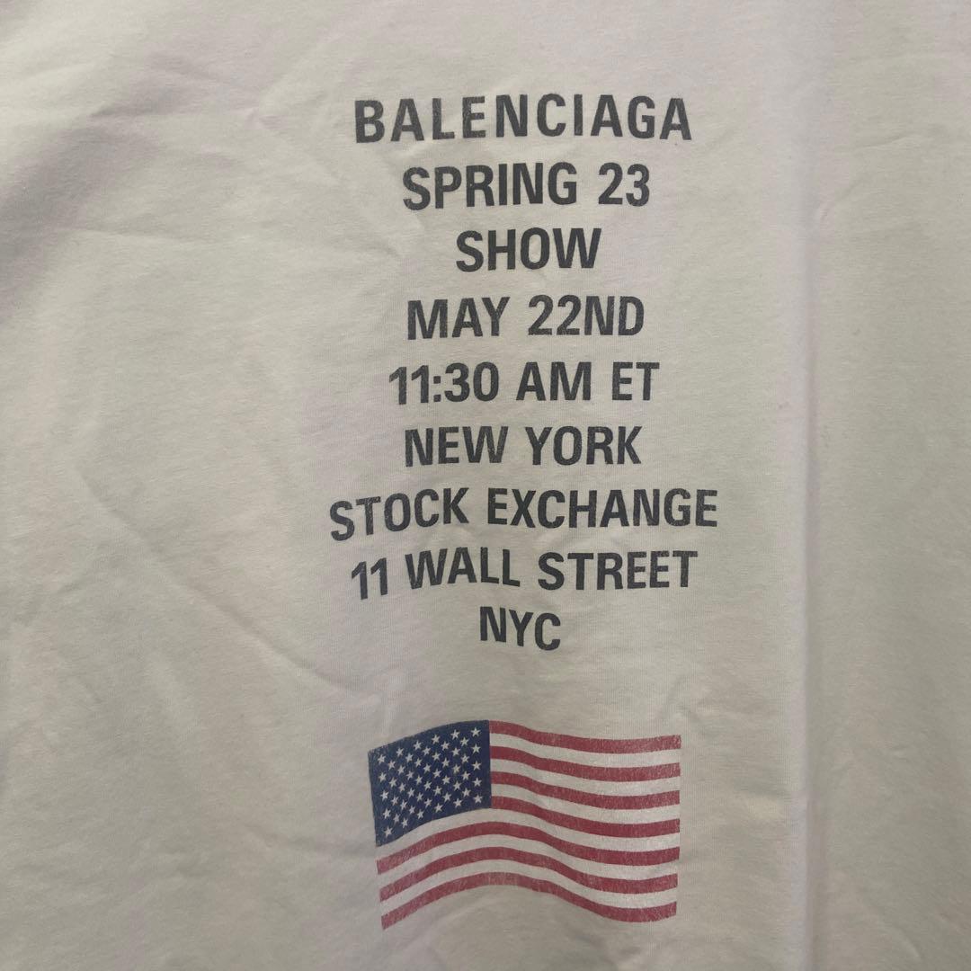 未使用＊Balenciaga NYショー Tシャツ