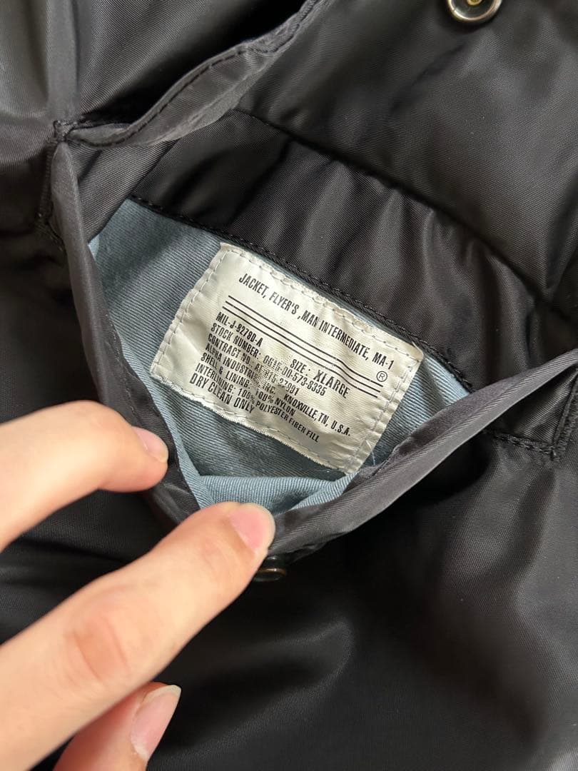 限定コラボSWAGGER×ALPHAスワッガーアルファフライトジャケットMA-1