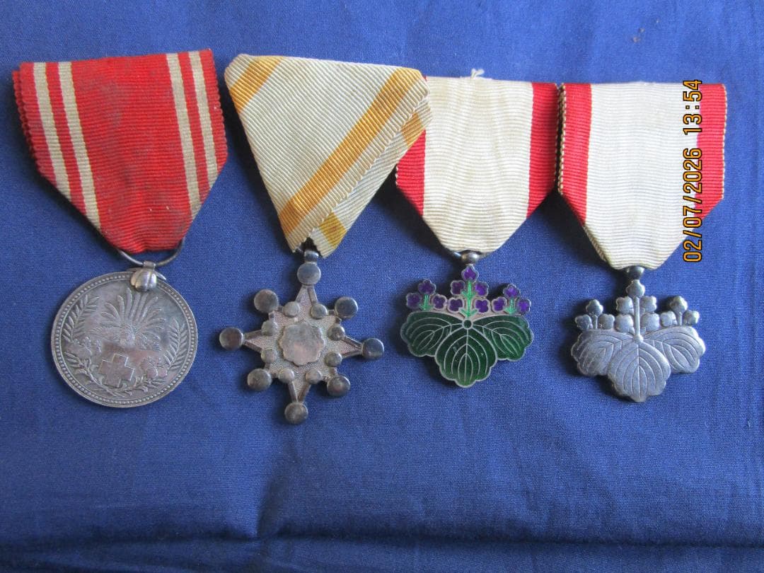 勲章　勲八白色桐葉章　他3点　4点セット