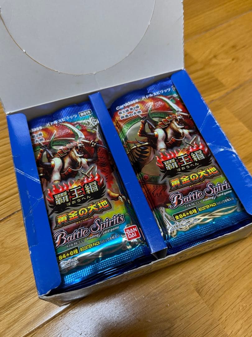 ★説明欄要確認　バトルスピリッツ　英雄龍の伝説20パック　黄金の大地40パック