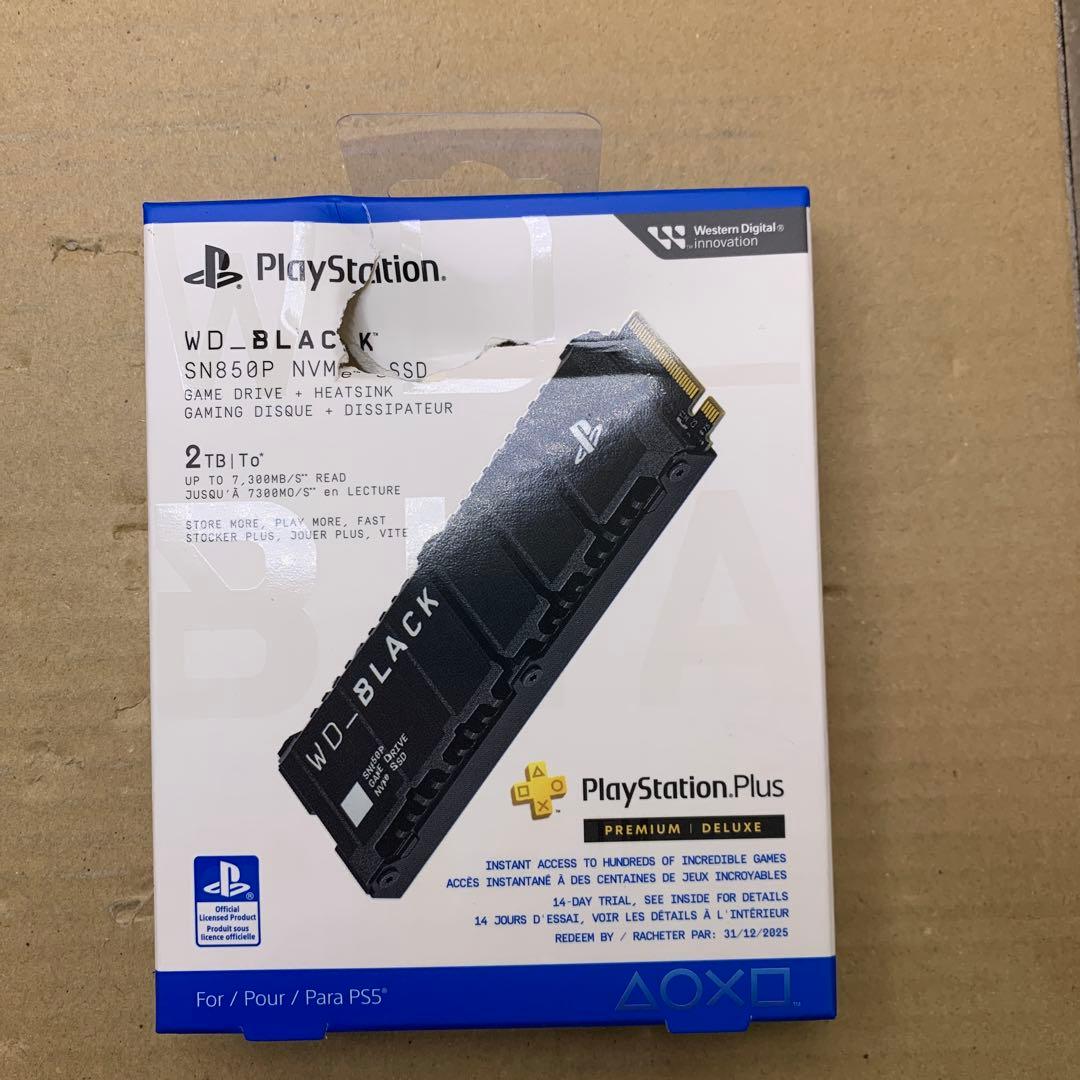 Western Digital 内蔵SSD 2TB