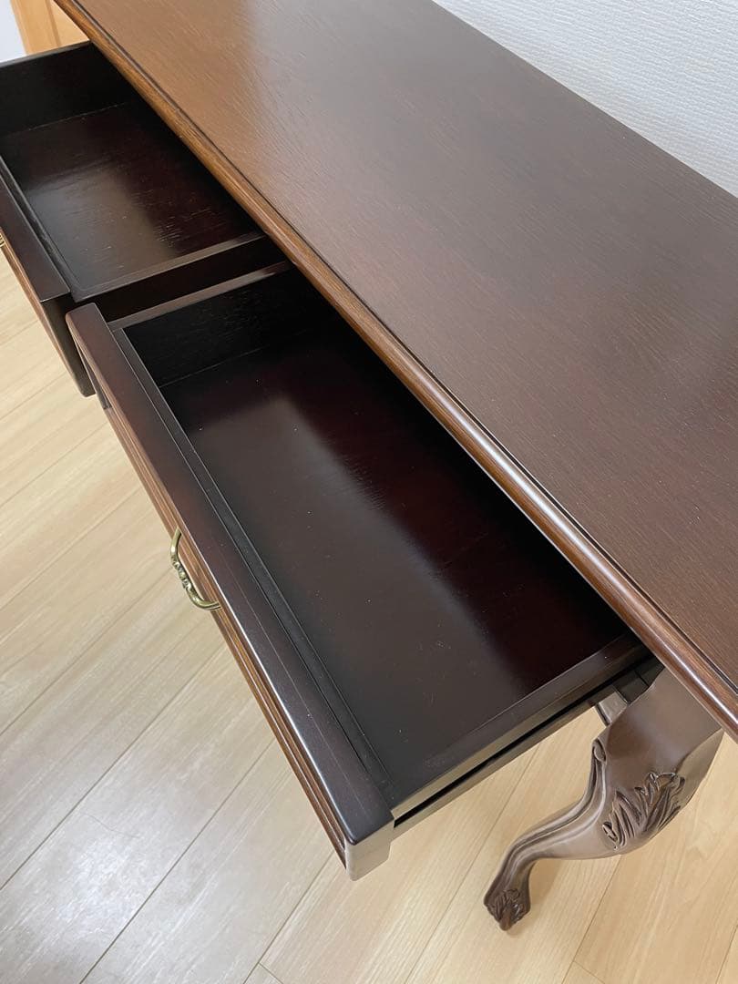 コンソール テーブル 机 アンティーク ロココ 家具 フレンチヨーロッパ