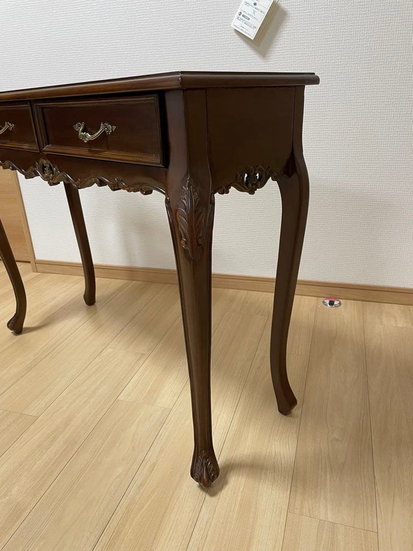 コンソール テーブル 机 アンティーク ロココ 家具 フレンチヨーロッパ