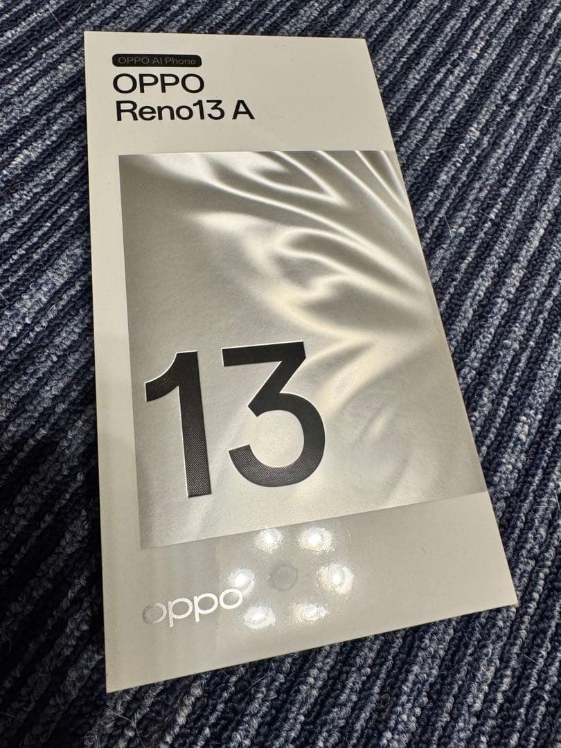 期間限定•早い者勝ち 【新品未開封】OPPO Reno 13A ルミナスネイビー