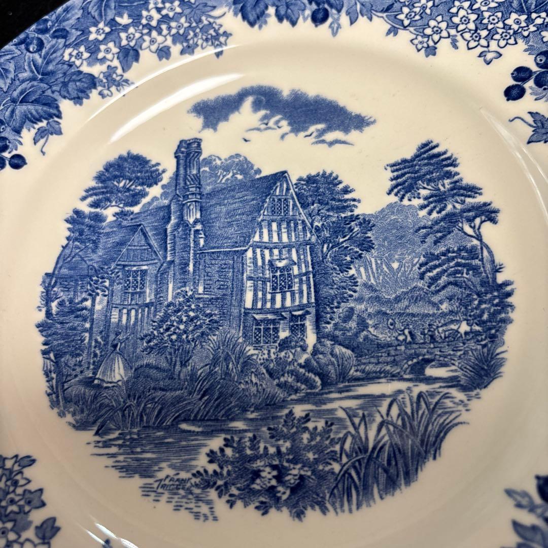 ウエッジウッド　ロマンティックイングランド　デザートプレート　4枚　希少