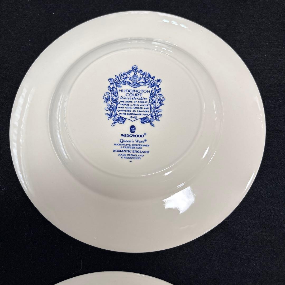 ウエッジウッド　ロマンティックイングランド　デザートプレート　4枚　希少