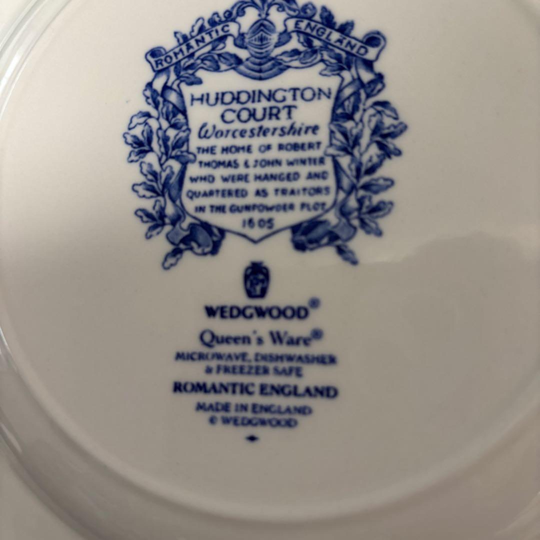 ウエッジウッド　ロマンティックイングランド　デザートプレート　4枚　希少