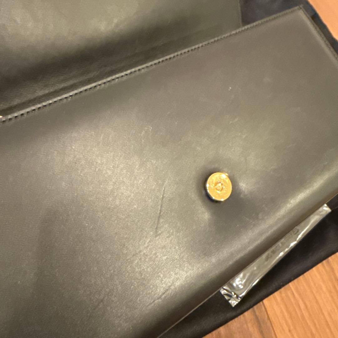 SAINT LAURENT ブラック クラッチバッグ