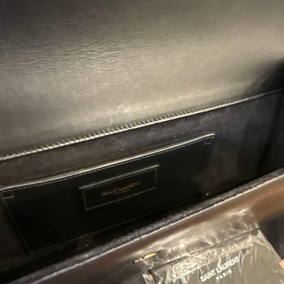 SAINT LAURENT ブラック クラッチバッグ