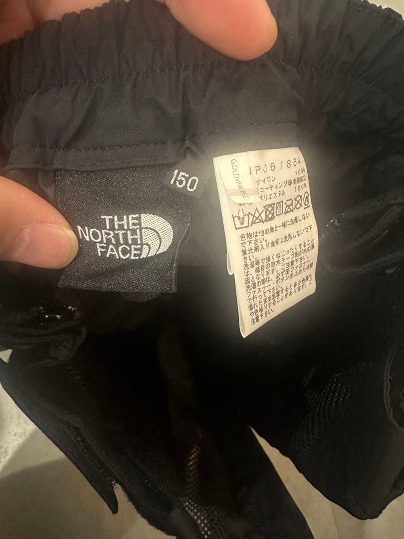 The North Face 子ども用スキーウエアパンツ黒