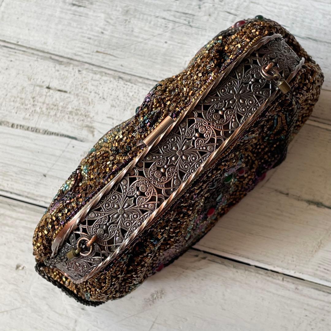 Lumy ビーズ刺繍 パーティーバッグ クラッチバッグ ビジュー