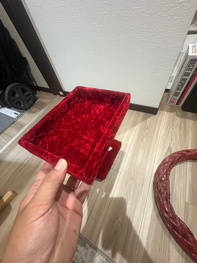 17プロフィア　内装セット　チンチラレッド