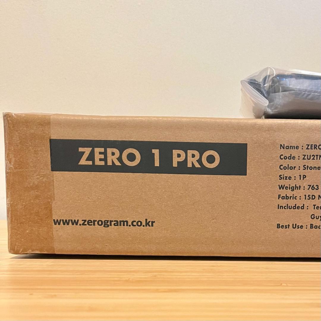 新品 未使用 ゼログラム ZEROGRAM ゼロワン プロ 専用FP(おまけ)