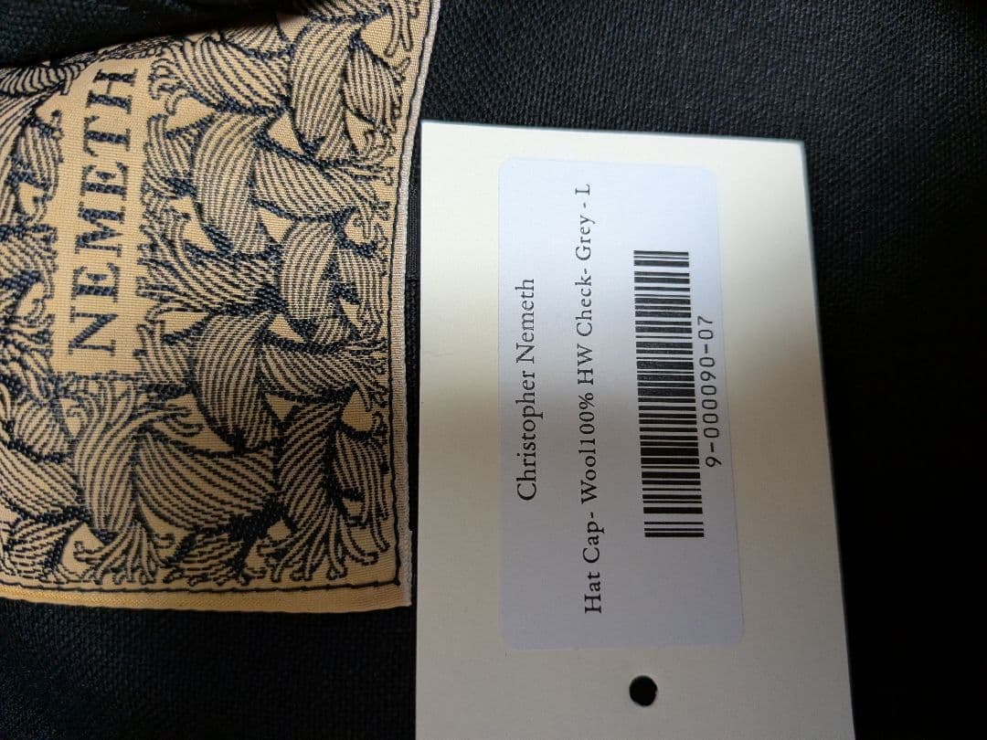 クリストファーネメス キャスケット グレー L