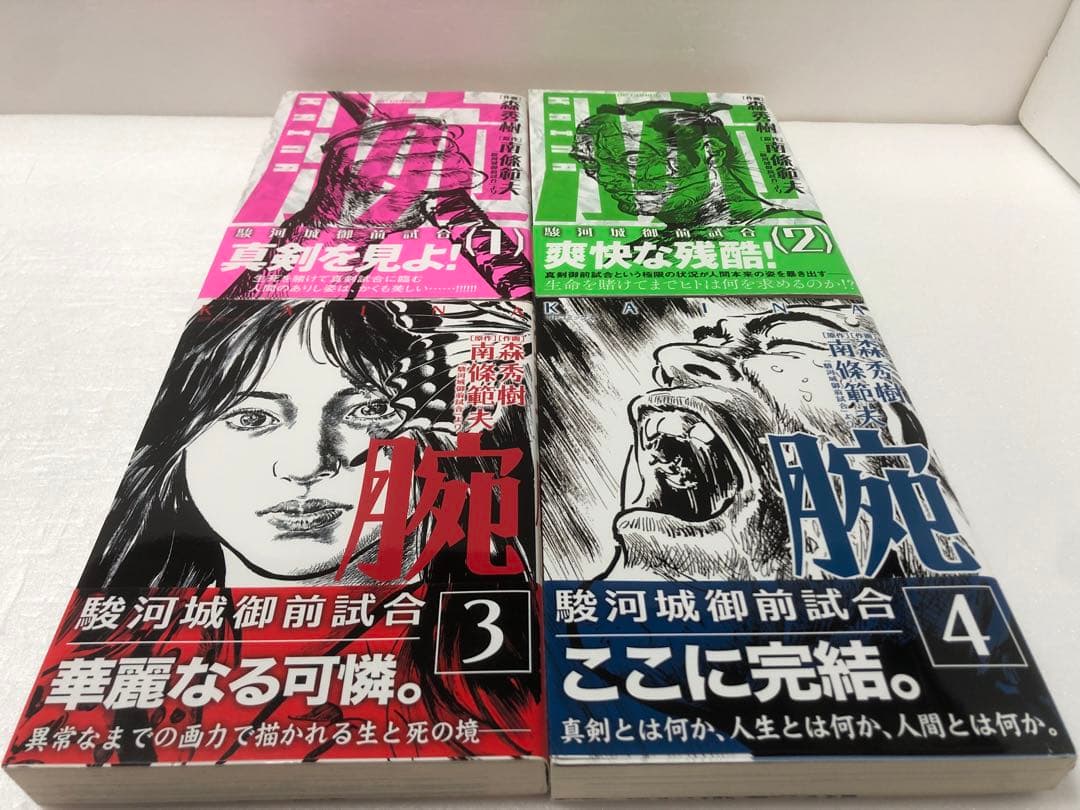 腕～駿河城御前試合～ 墨攻 全巻セット 森 秀樹